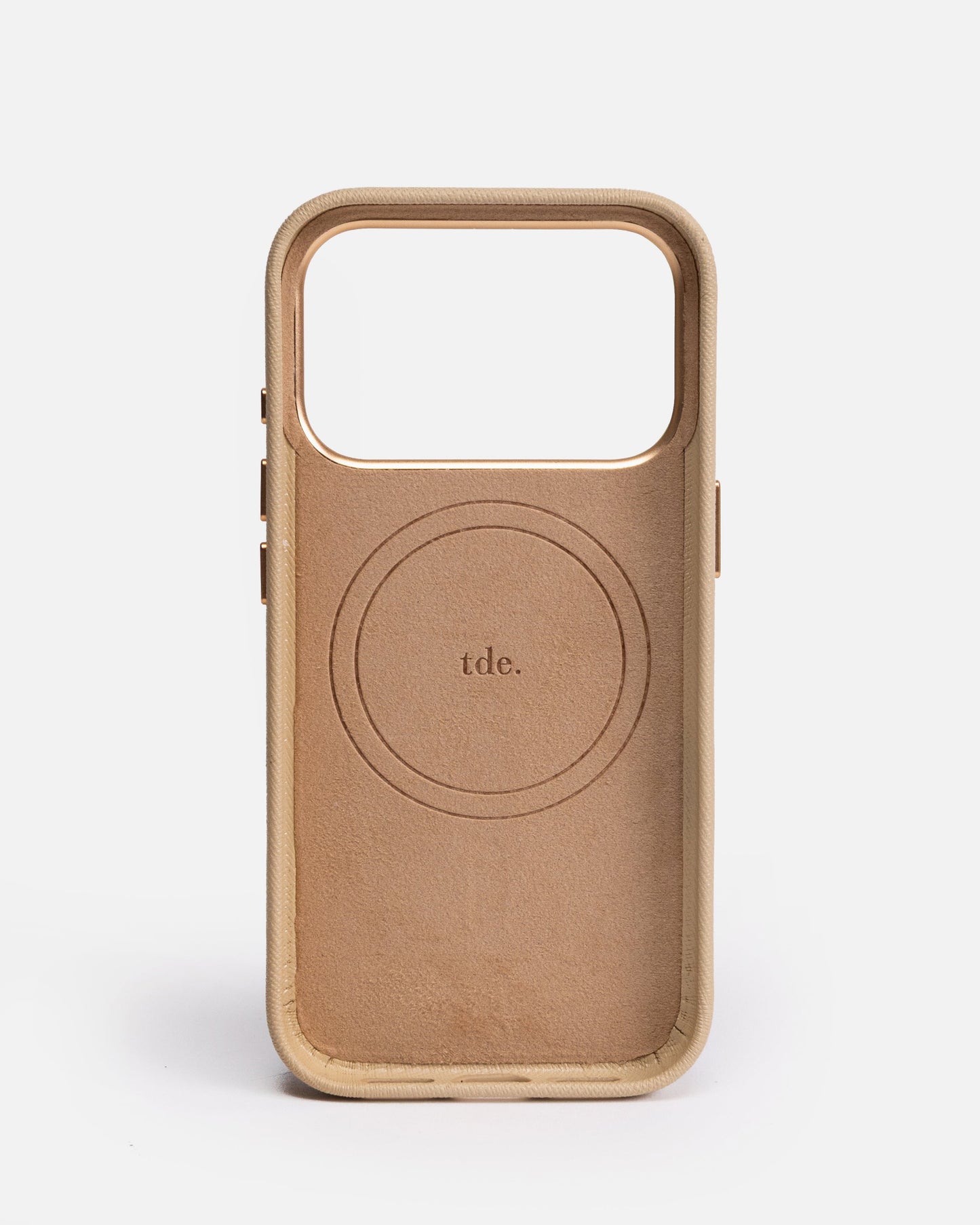 The Daily Edited iPhone 17 Pro Case Light (Taupe)