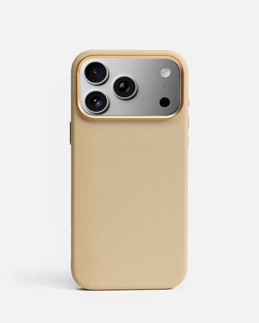 The Daily Edited iPhone 18 Pro Max Case (Beige)