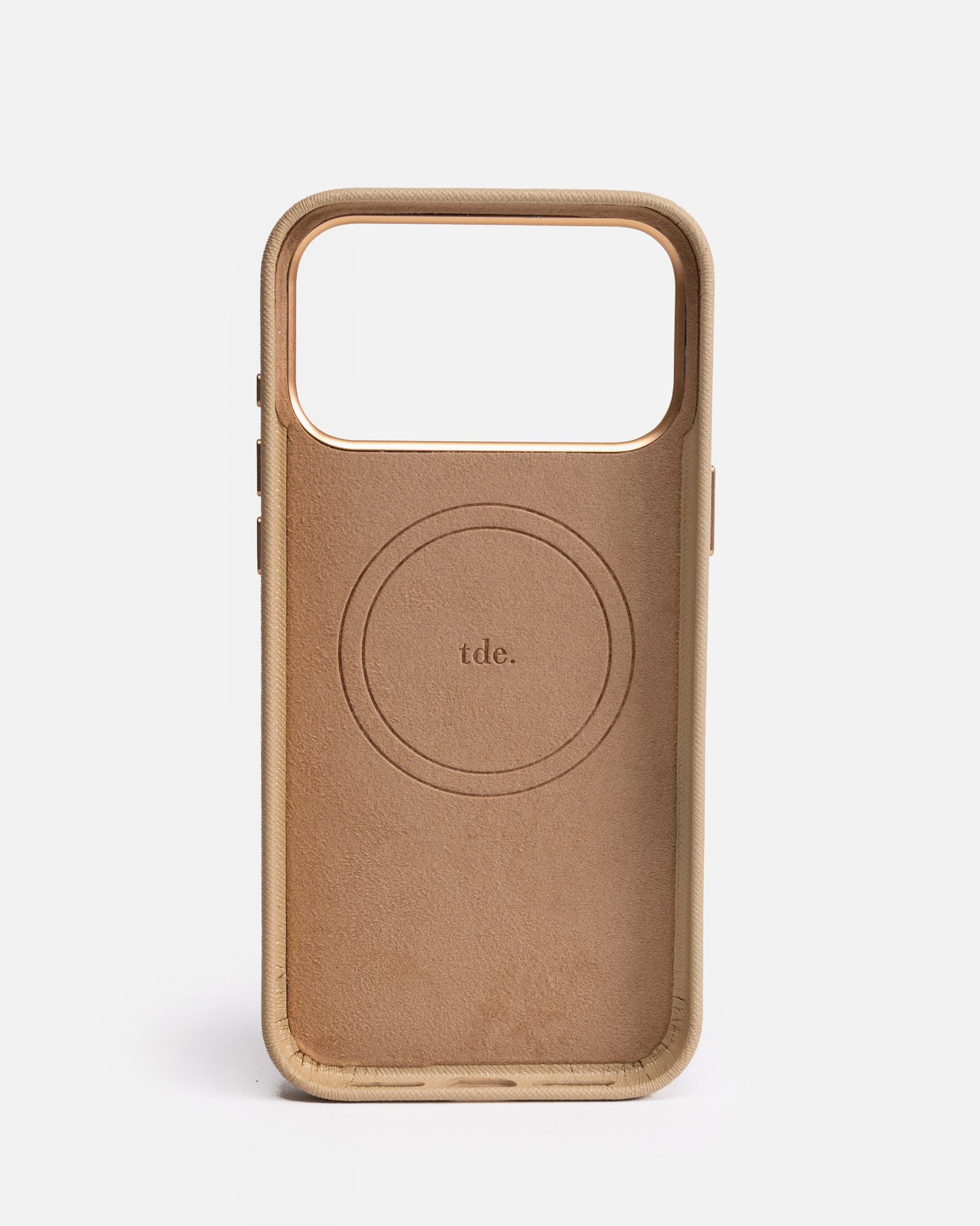 The Daily Edited iPhone 17 Pro Max Case Light (Taupe)