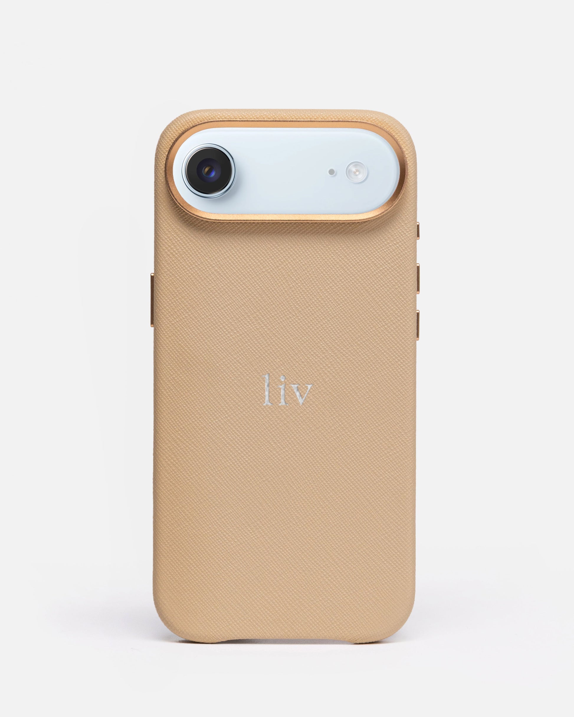 Image of Electronics Accessories. Productname: iPhone 17 Air Case Light Taupe in Taupe colour by brand - The Daily Edited