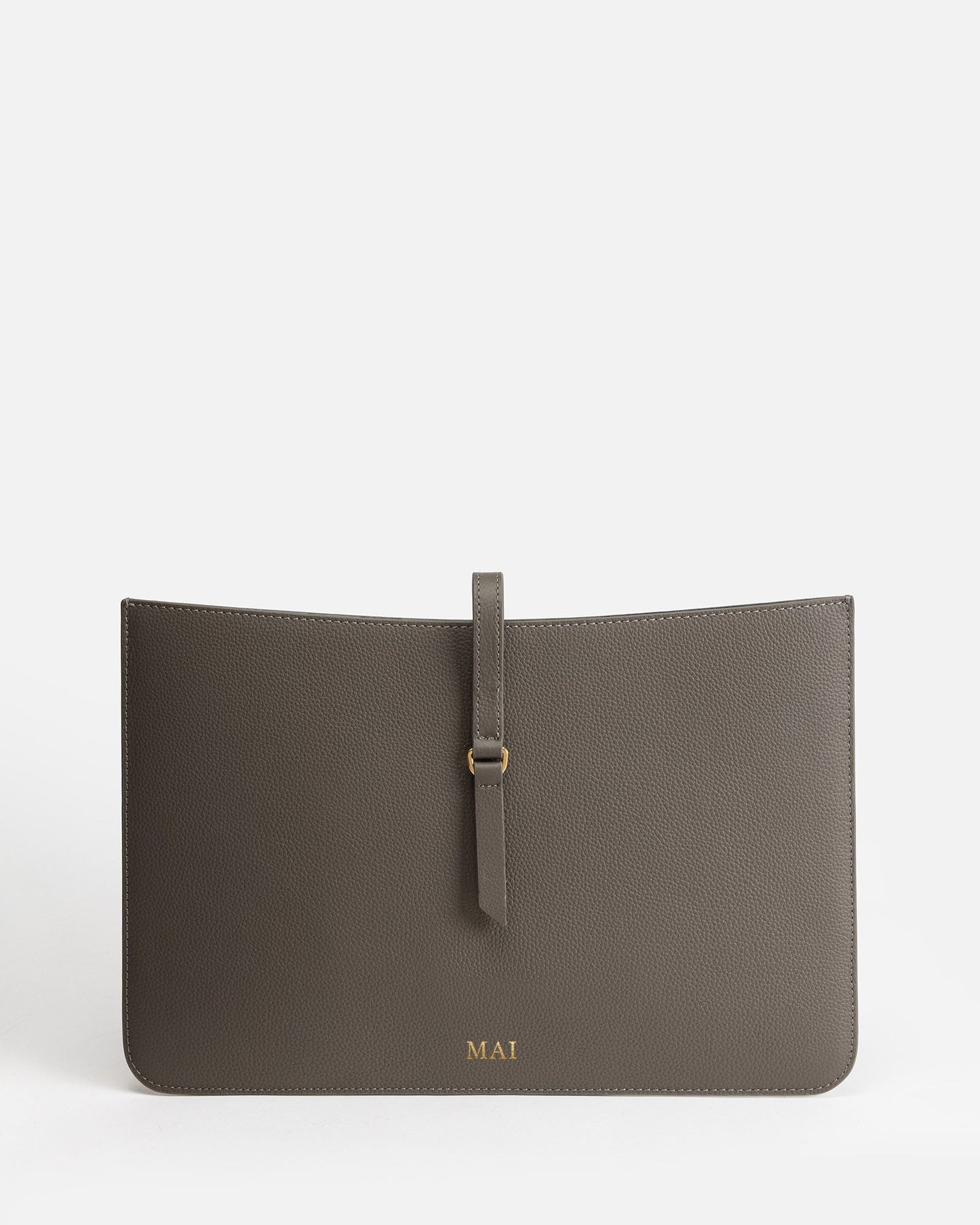 Image of Computer Accessories. Product name - Maia 14" Laptop Sleeve Slate Grey in Grey colour by brand - The Daily Edited