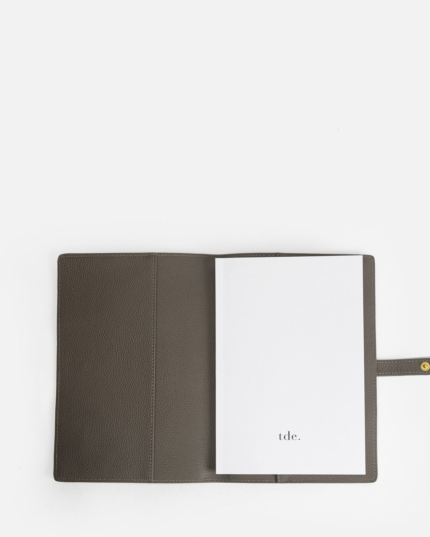 The Daily Edited Maia A5 Notebook Holder Slate (Grey)