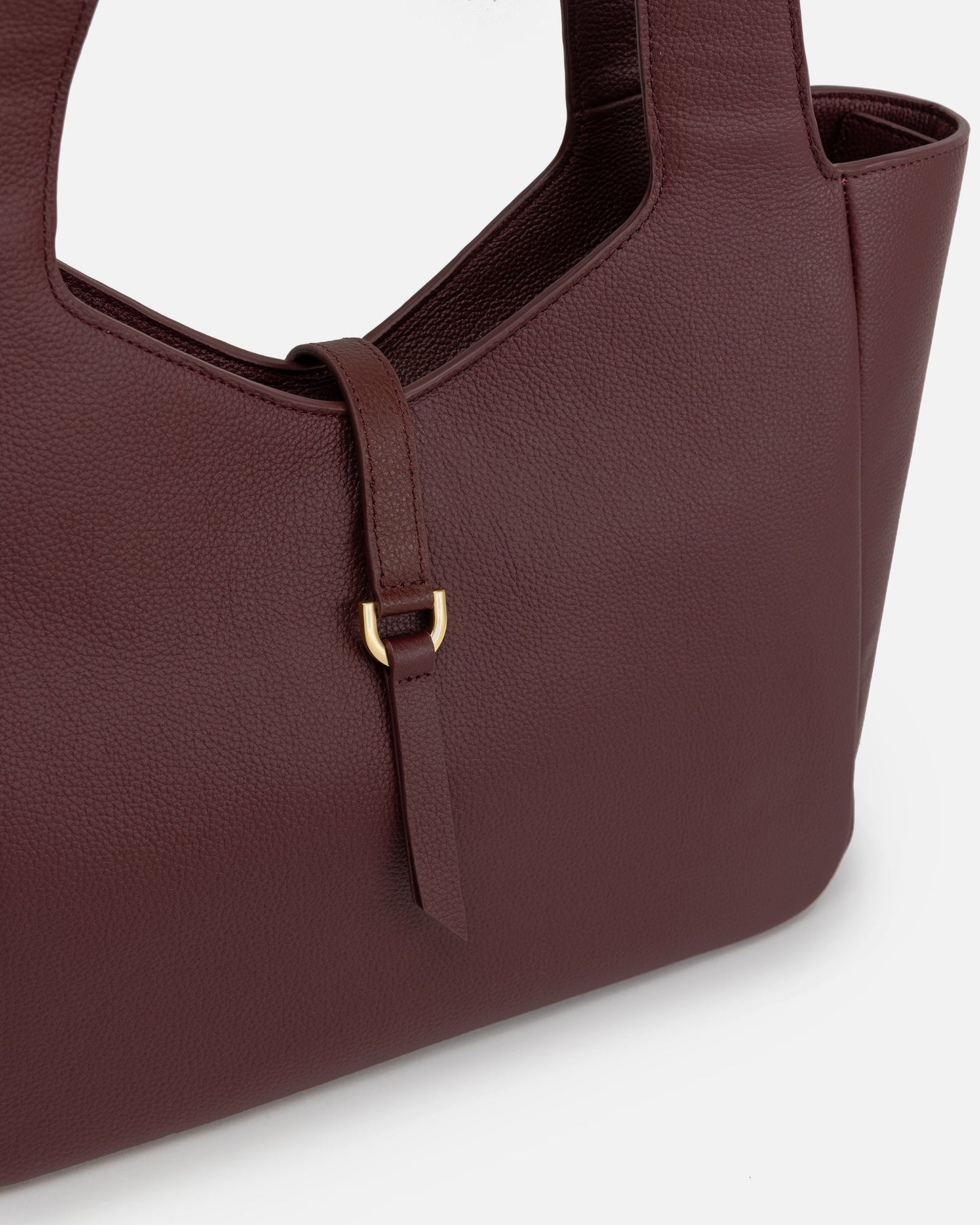 The Daily Edited Maia Soft Shoulder Tote Berry (Jam)
