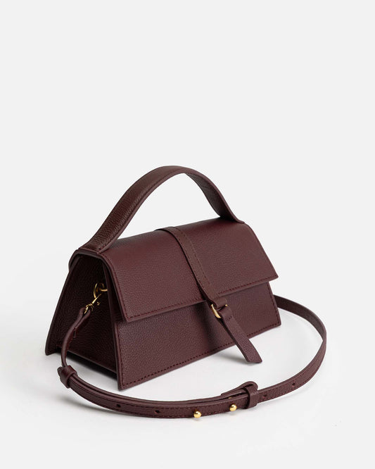 Image of Bags. Productname: The Daily Edited Maia Day Bag Berry Jam in Jam colour by brand - The Daily Edited