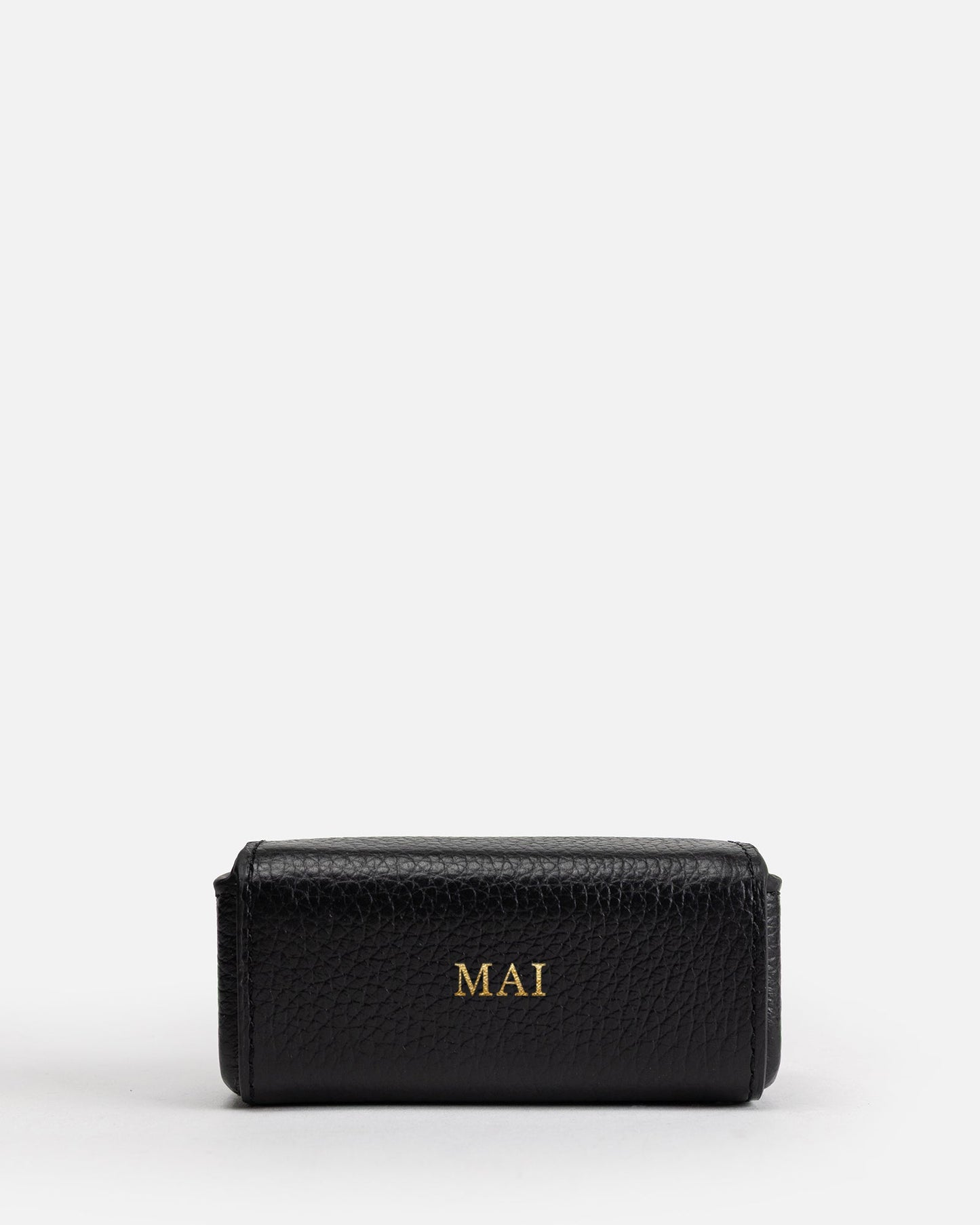 Image of Accessories. Productname: The Daily Edited Maia Lipstick Case Black in Black colour by brand - The Daily Edited