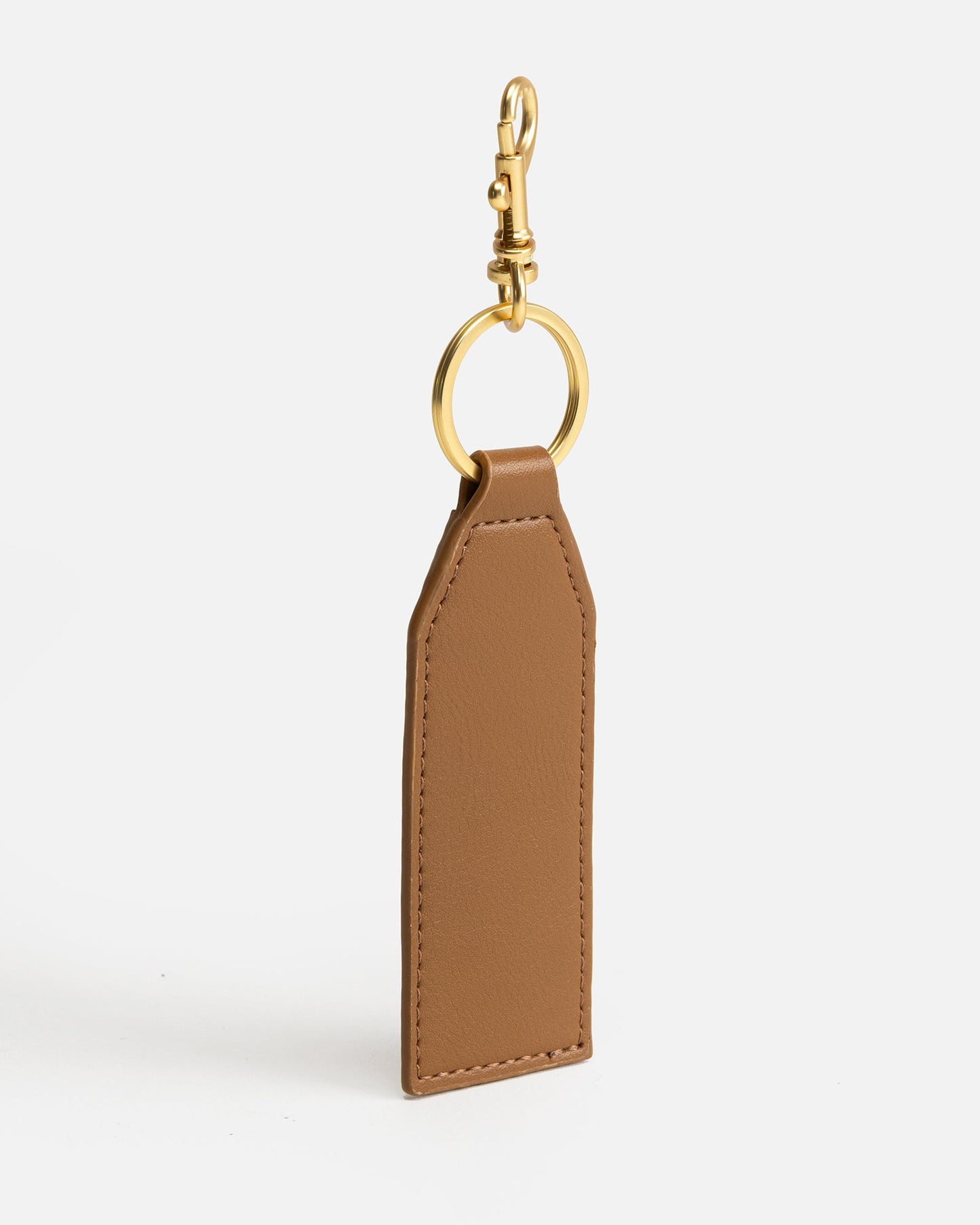 Image of Accessories. Productname: The Daily Edited Siena Nappa Leather Keyring in Keyring colour by brand - The Daily Edited