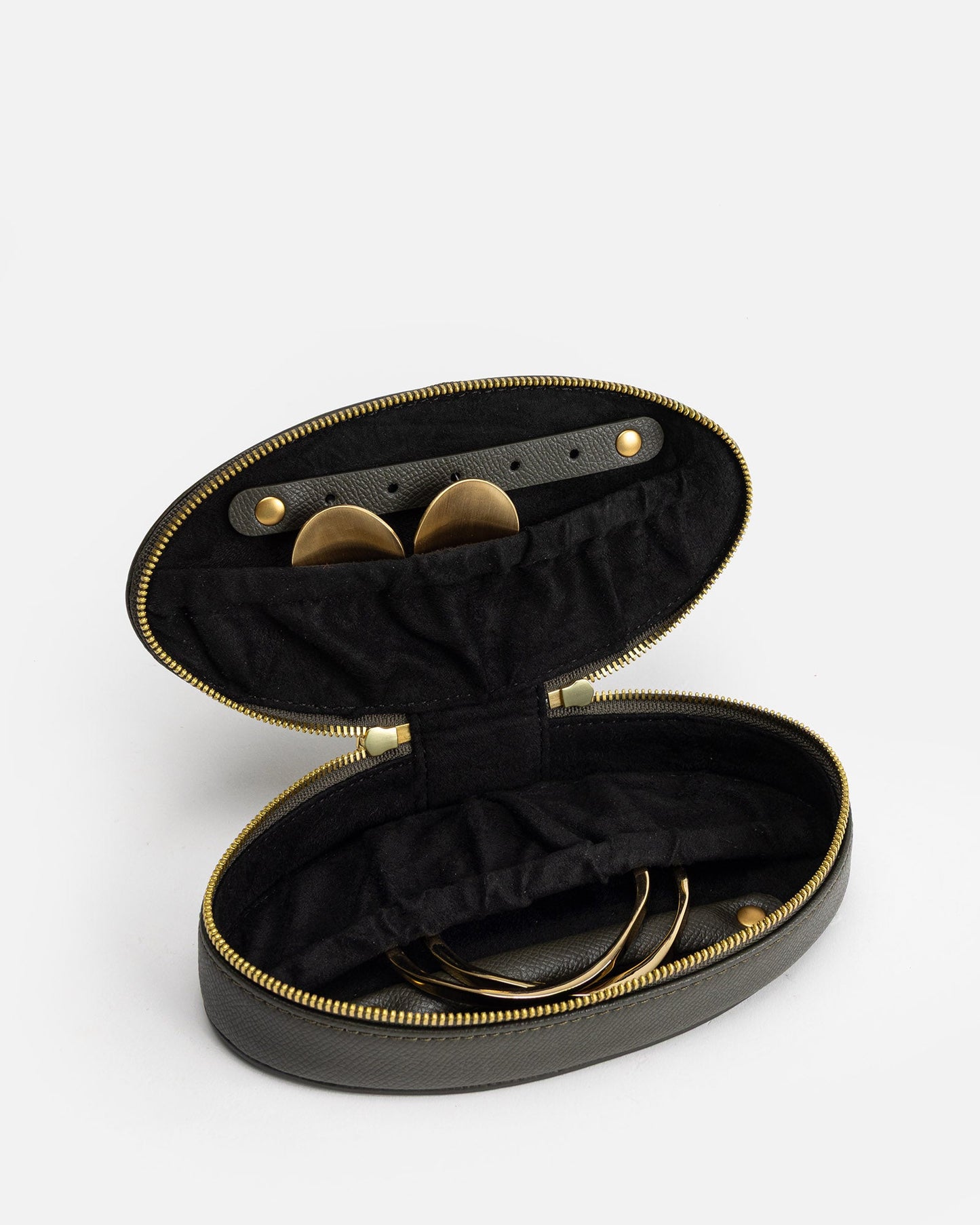 The Daily Edited Ava Jewellery Case (Olive)