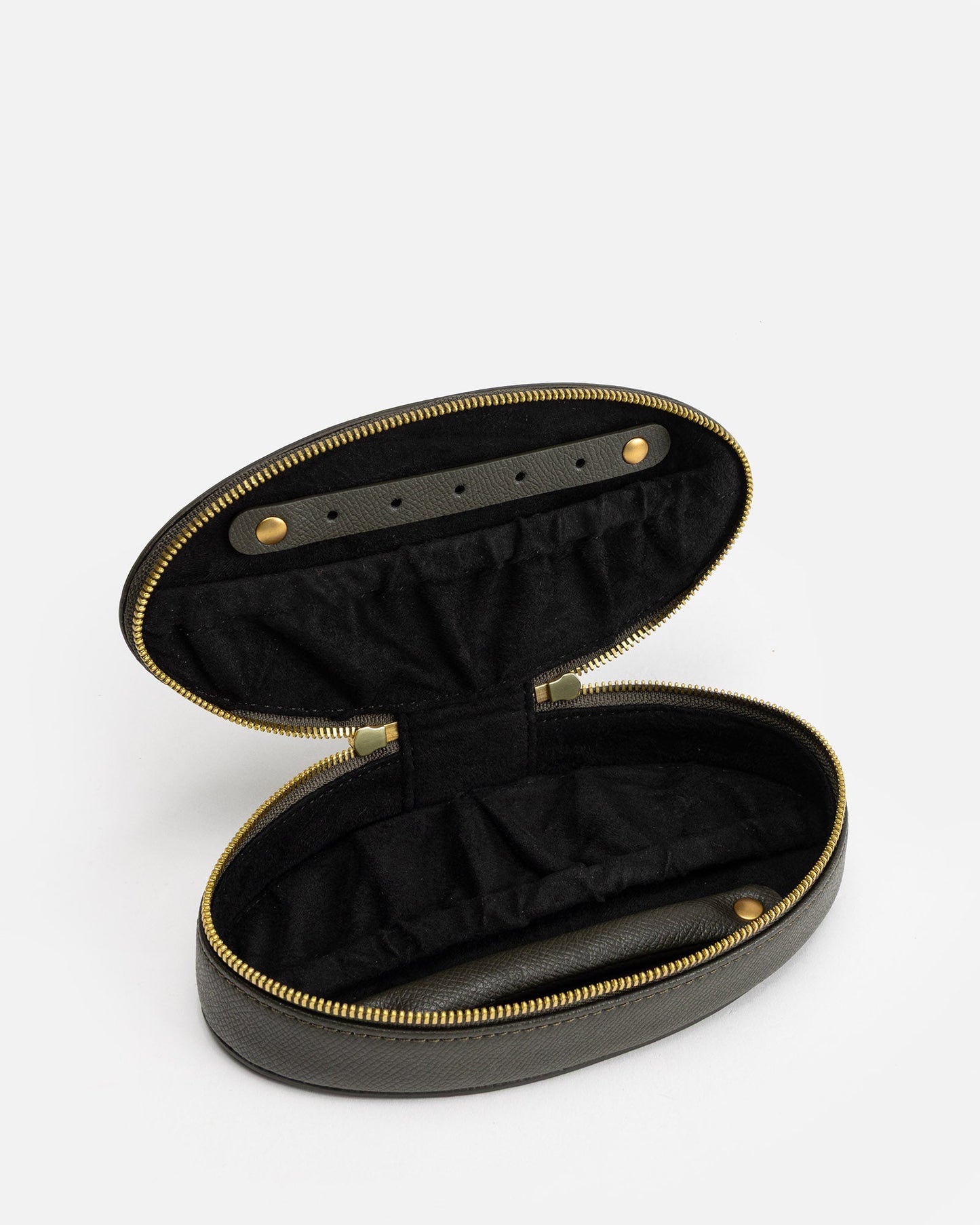 The Daily Edited Ava Jewellery Case (Olive)