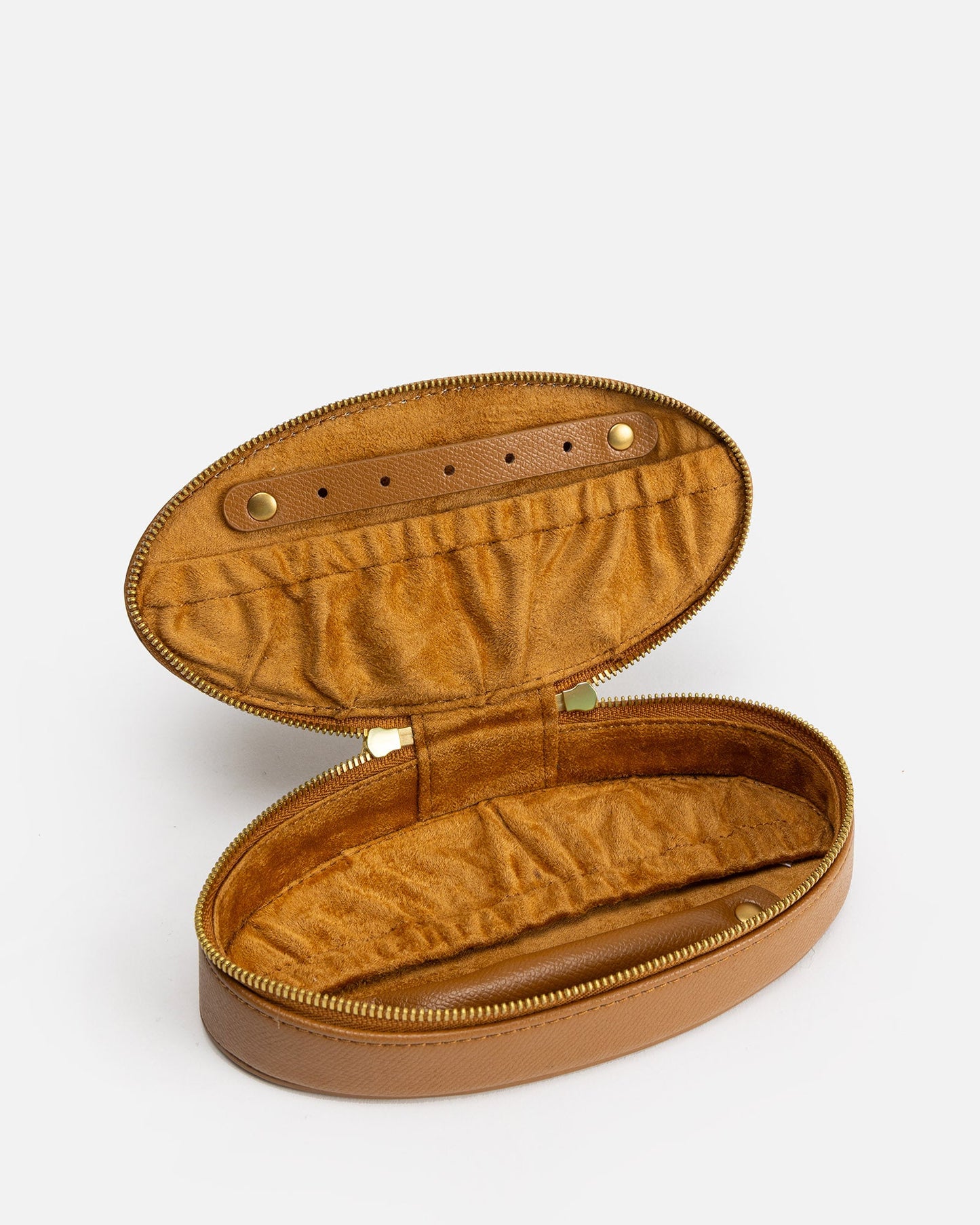 The Daily Edited Ava Jewellery Case (Tan)