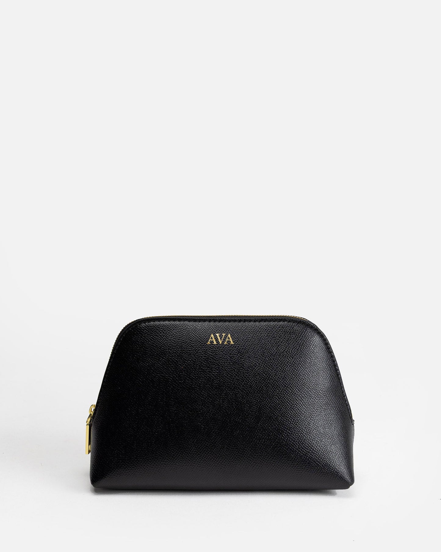 Image of Health & Beauty. Product name - Ava Small Beauty Case Black in Black colour by brand - The Daily Edited