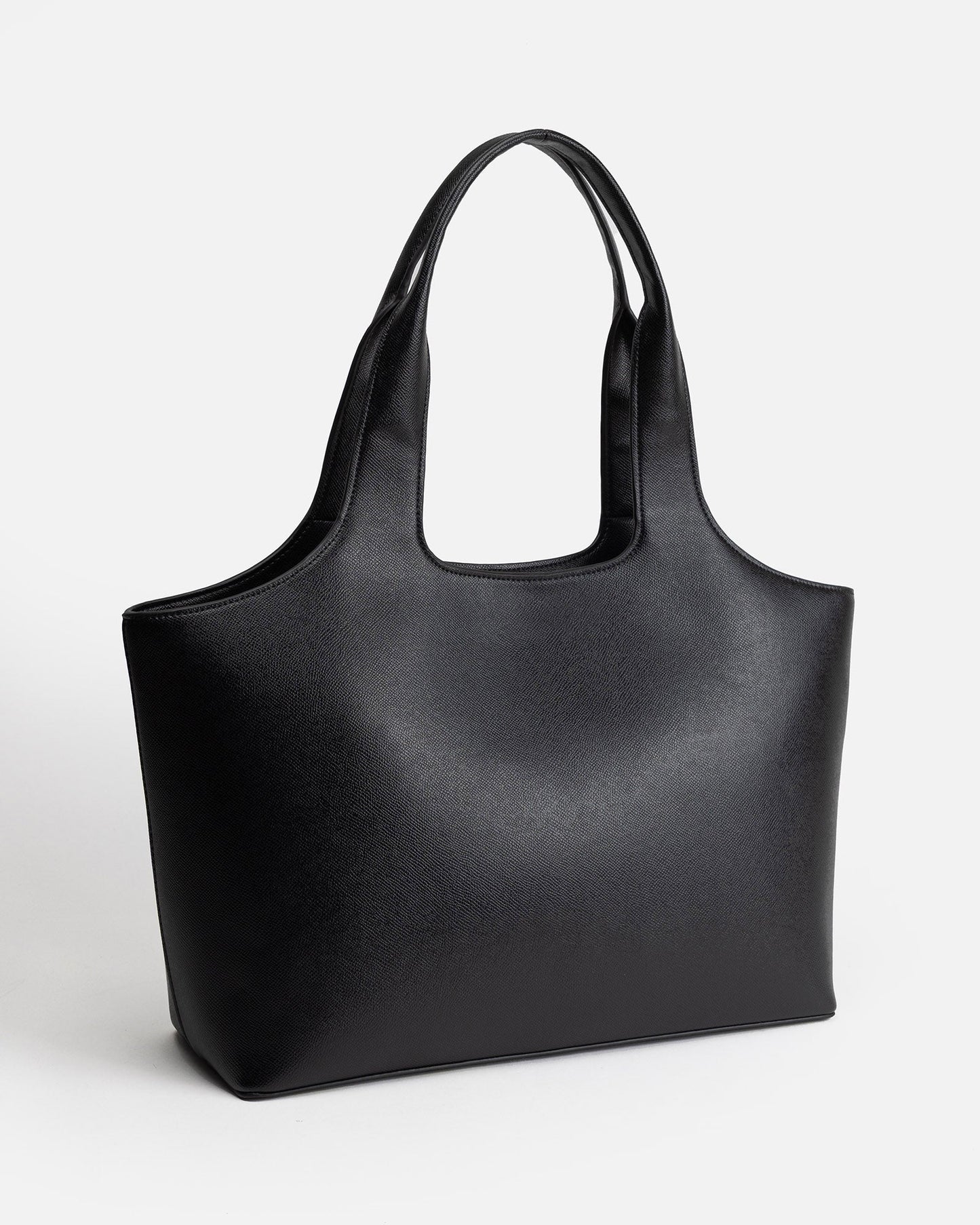 Image of Bags. Productname: The Daily Edited Ava Shoulder Tote Black in Black colour by brand - The Daily Edited