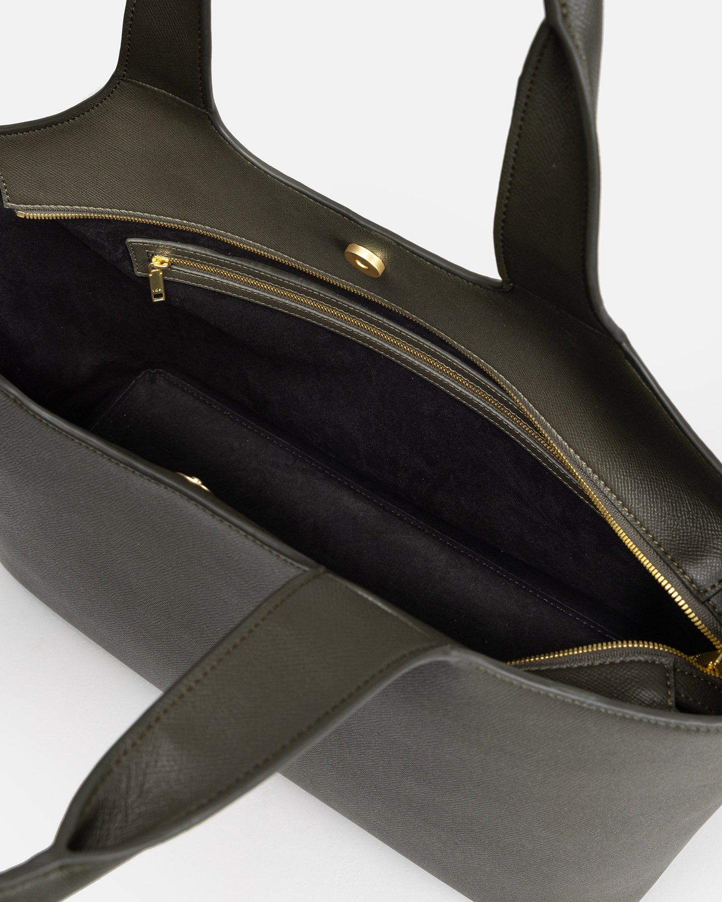The Daily Edited Ava Shoulder Tote (Olive)