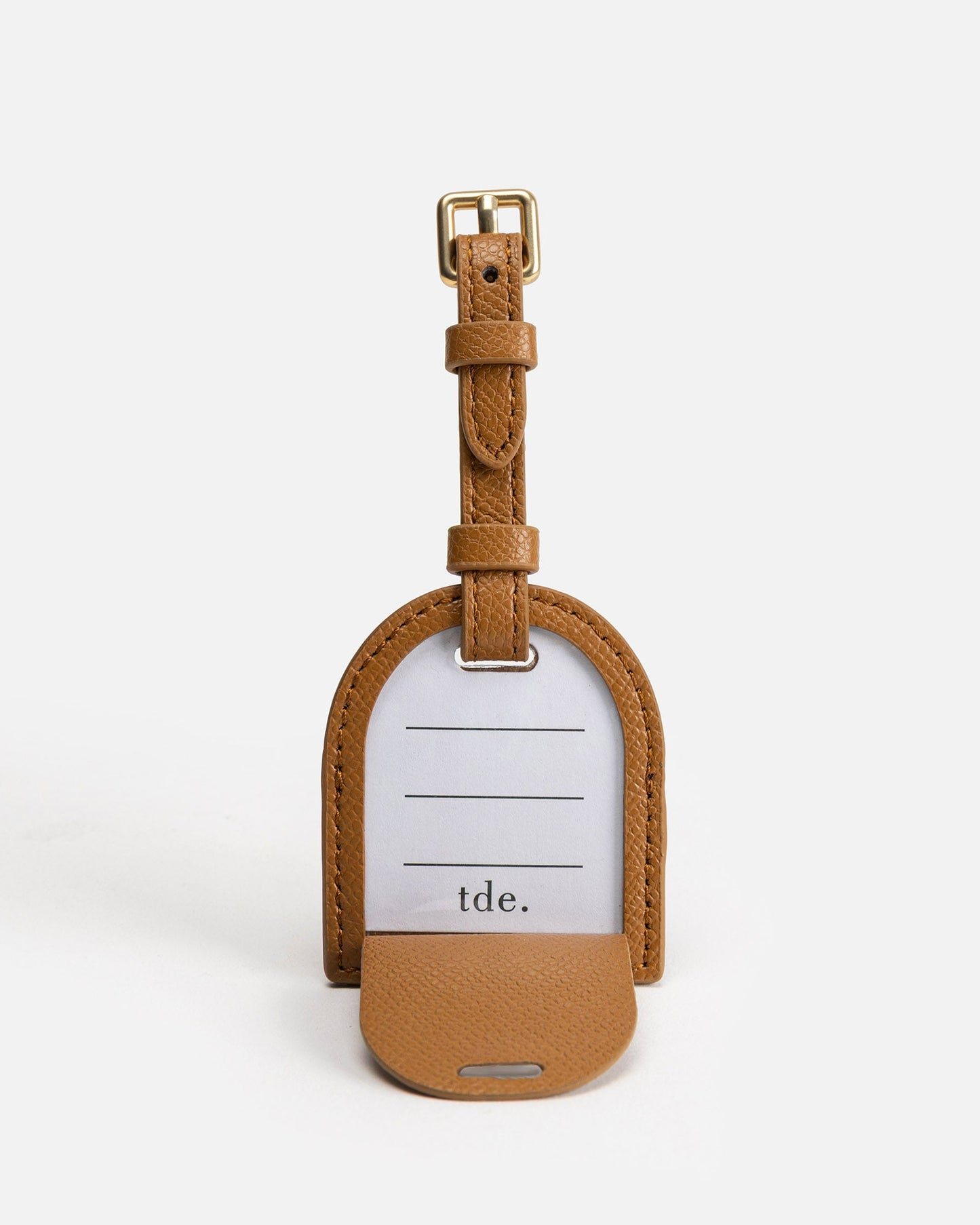 The Daily Edited Ava Luggage Tag (Tan)