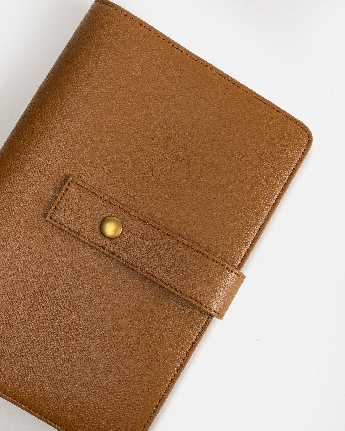 The Daily Edited Ava A5 Notebook Holder (Tan)