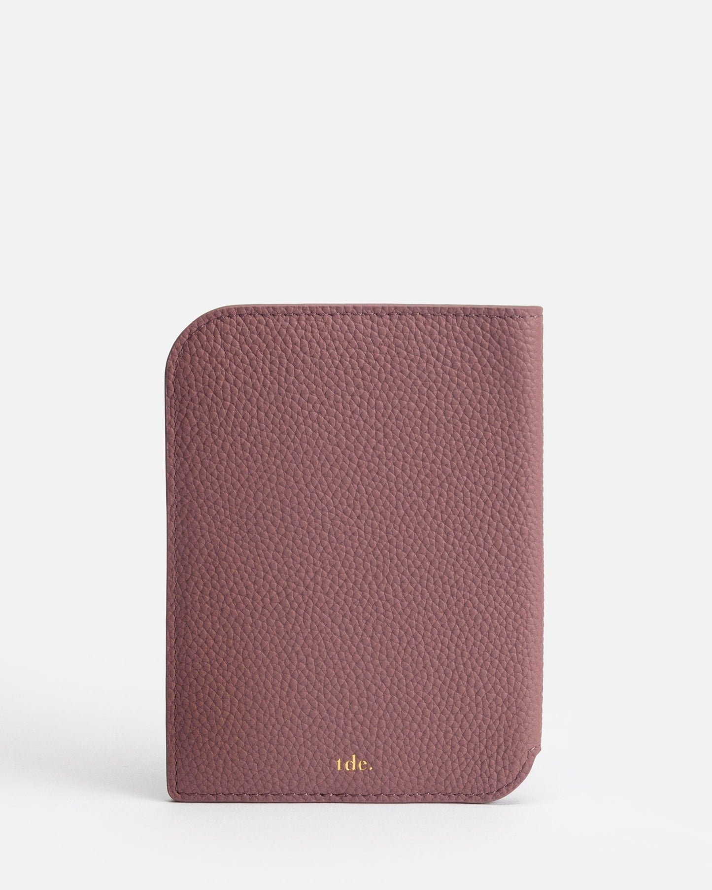 The Daily Edited Olivia Passport Holder Musk (Mauve)