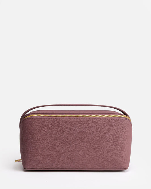 The Daily Edited Olivia Large Travel Case Musk (Mauve)