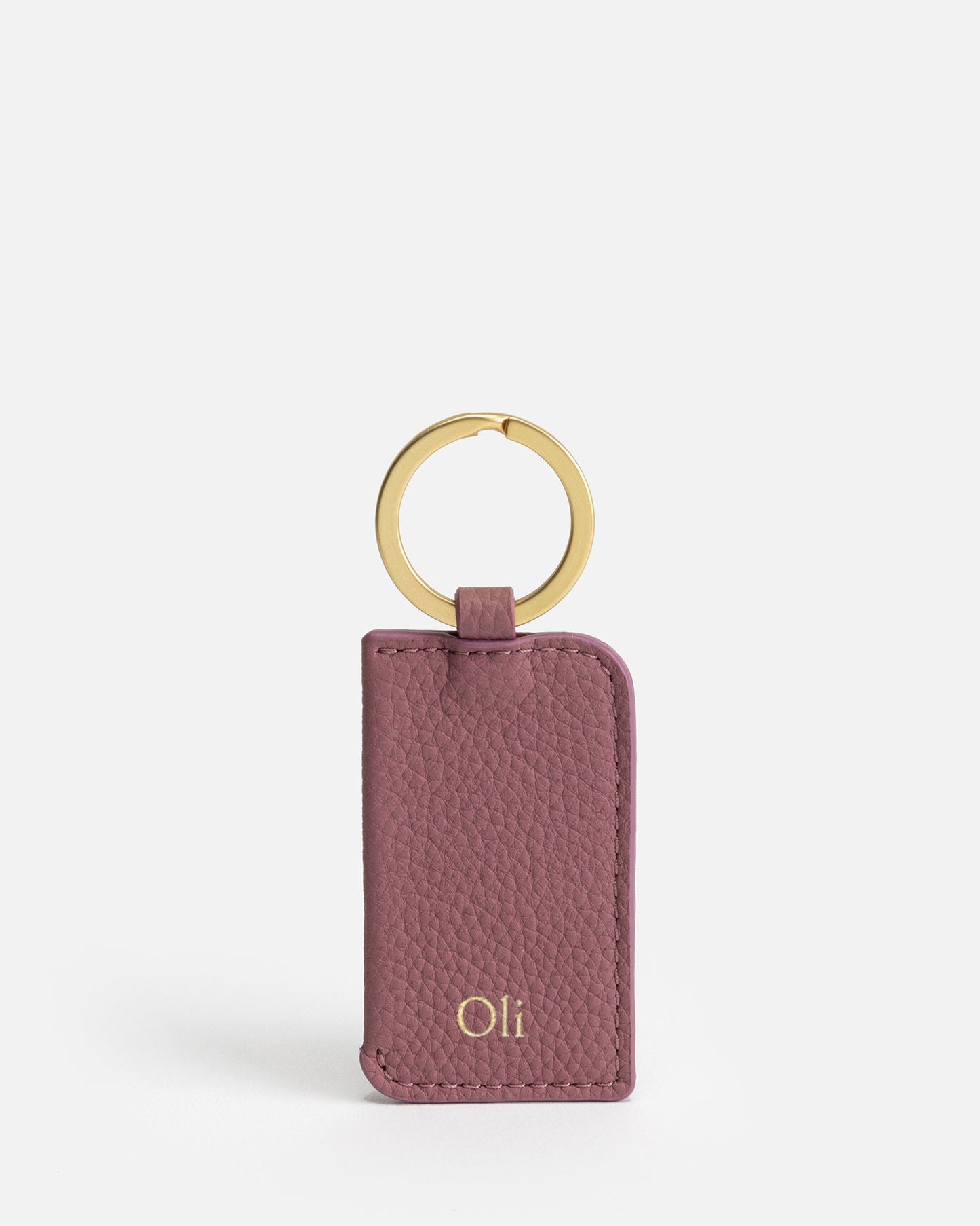 Image of Accessories. Productname: The Daily Edited Olivia Keyring Musk Mauve in Mauve colour by brand - The Daily Edited