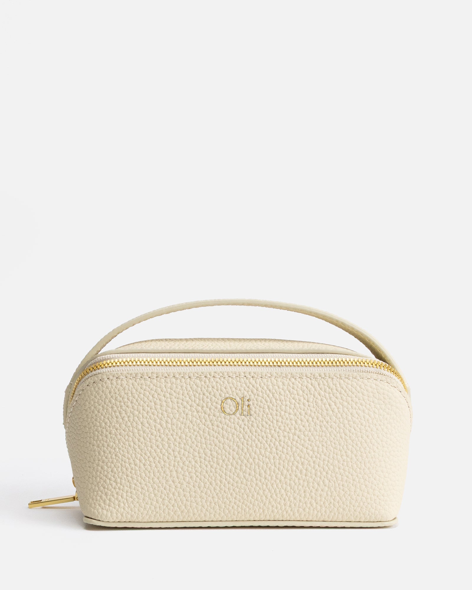 Image of Others. Productname: The Daily Edited Olivia Medium Travel Case Oat in Oat colour by brand - The Daily Edited