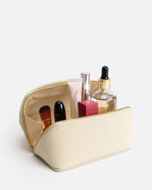 Image of Bags. Productname: The Daily Edited Olivia Medium Travel Case Oat in Oat colour by brand - The Daily Edited
