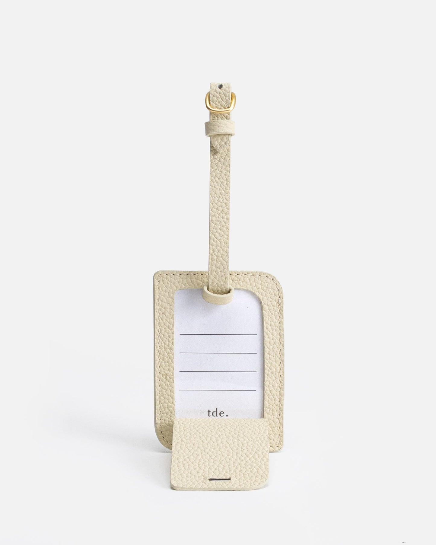 The Daily Edited Olivia Luggage Tag (Oat)
