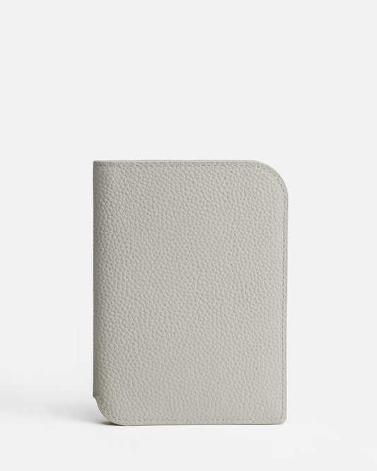 The Daily Edited Olivia Passport Holder Whisper (Grey)