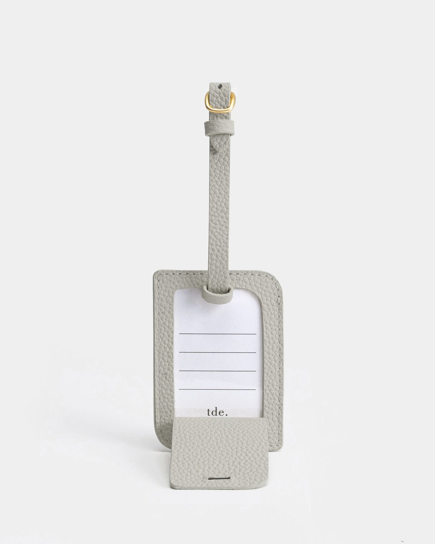 The Daily Edited Olivia Luggage Tag Whisper (Grey)