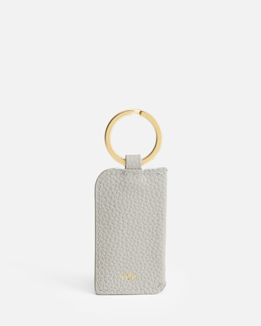 Image of Accessories. Productname: The Daily Edited Olivia Keyring Whisper Grey in Grey colour by brand - The Daily Edited