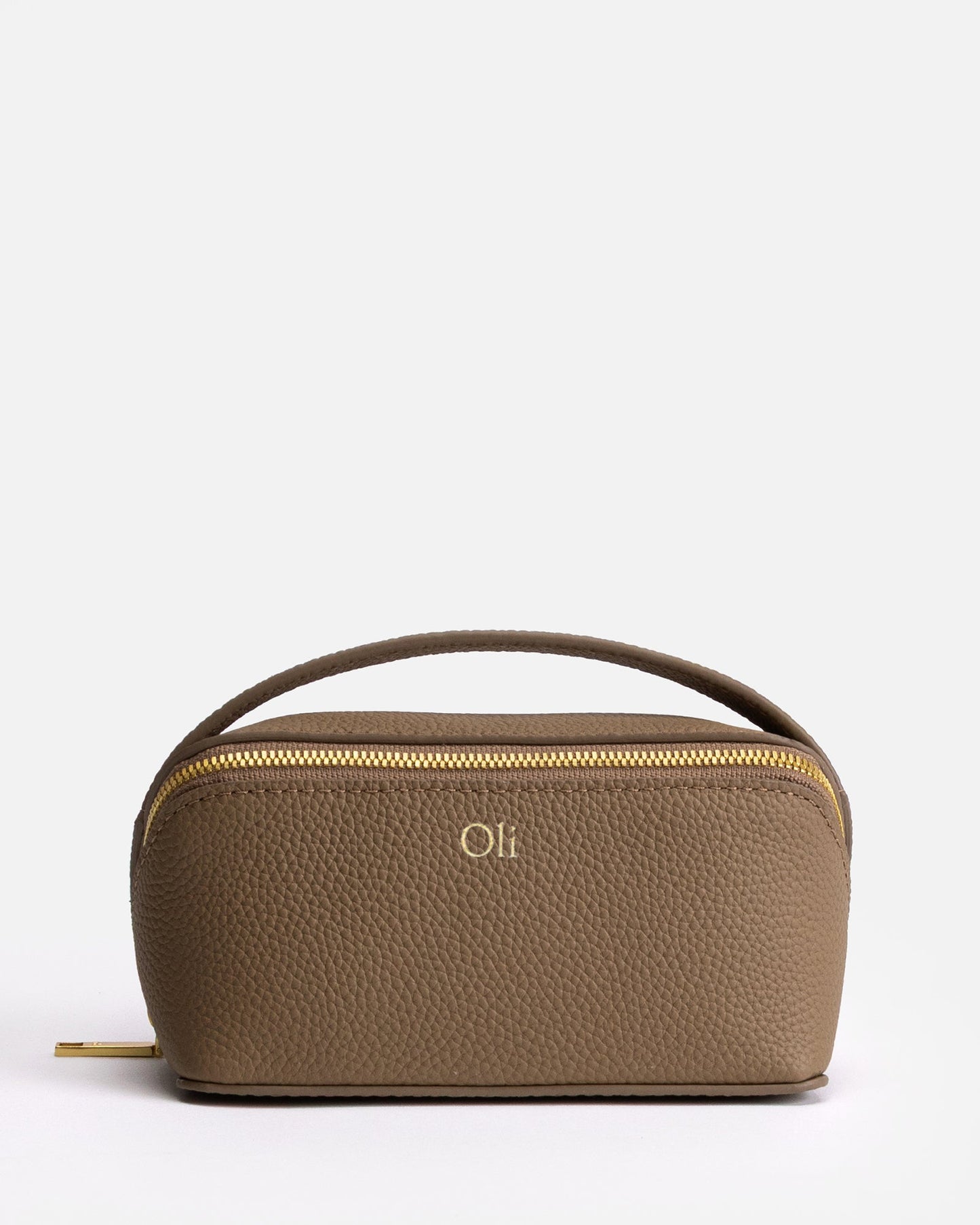 Image of Others. Productname: The Daily Edited Olivia Medium Travel Case Sepia in Sepia colour by brand - The Daily Edited