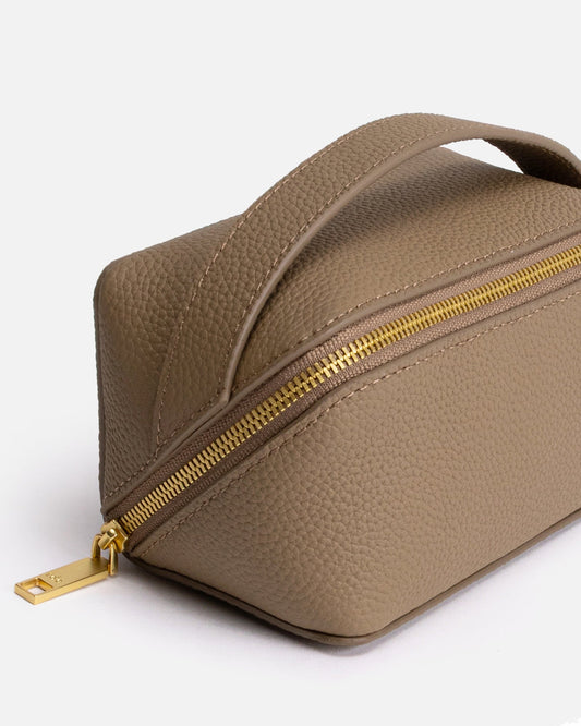 Image of Bags. Productname: The Daily Edited Olivia Medium Travel Case Sepia in Sepia colour by brand - The Daily Edited