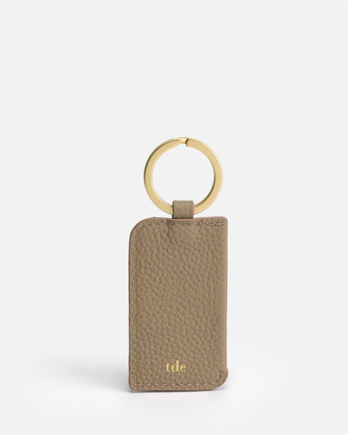 The Daily Edited Olivia Keyring (Sepia)