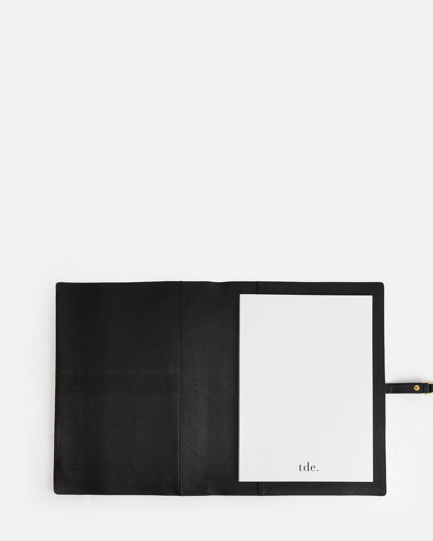 The Daily Edited Maia A4 Notebook Holder (Black)