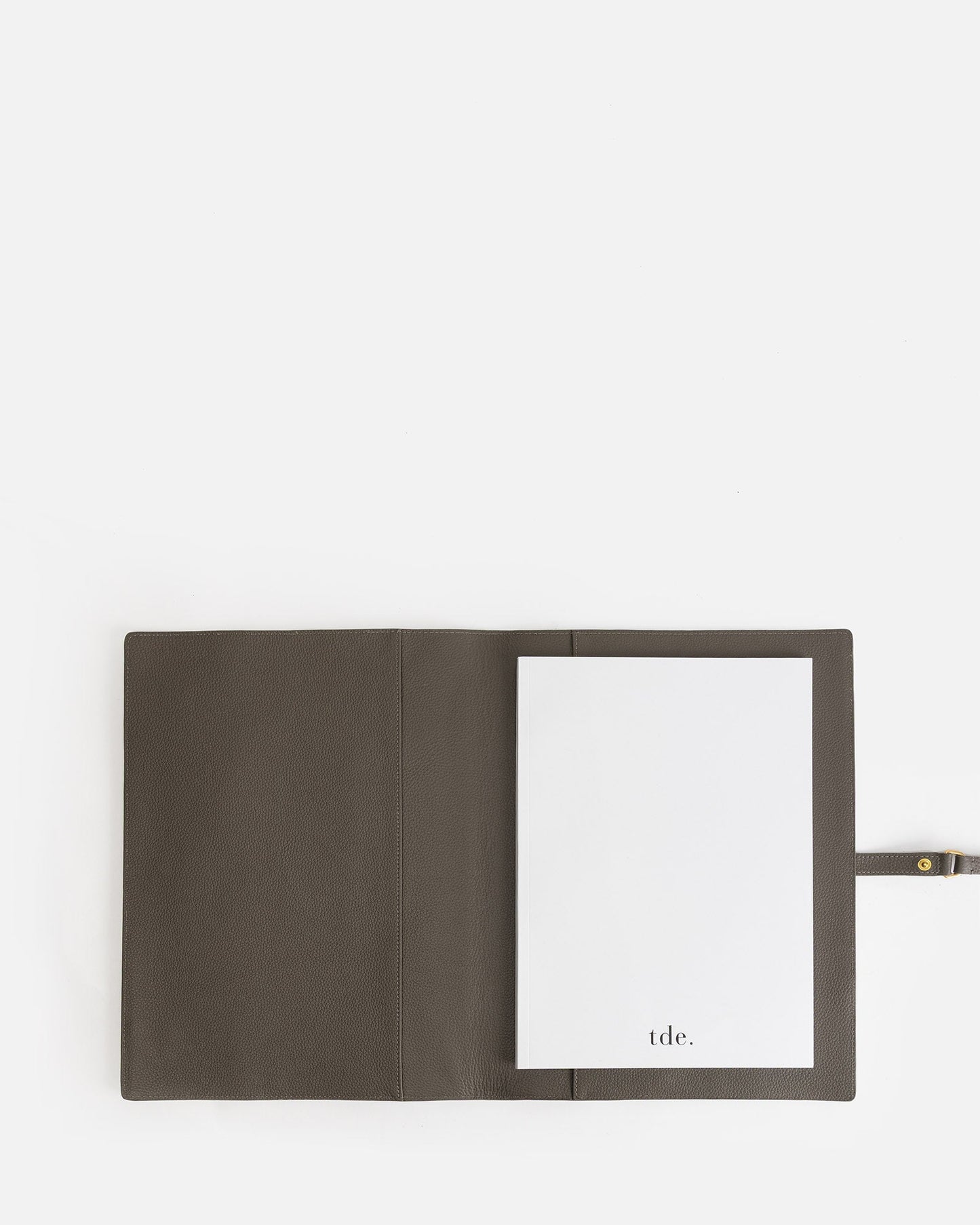 The Daily Edited Maia A4 Notebook Holder Slate (Grey)