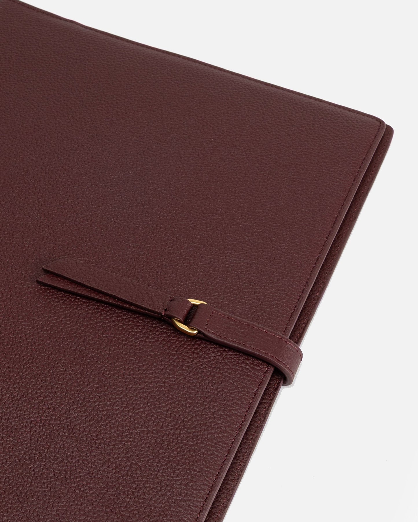 The Daily Edited Maia A4 Notebook Holder Berry (Jam)