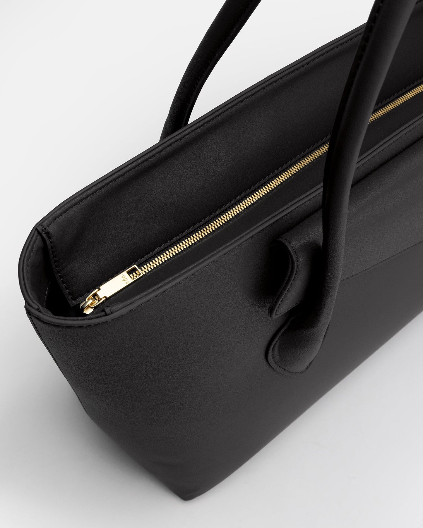 The Daily Edited Zaphia Work Shoulder Tote Bag (Black)