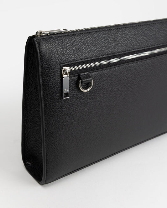Image of Bags. Productname: The Daily Edited Jude Travel Pouch Large Black in Black colour by brand - The Daily Edited