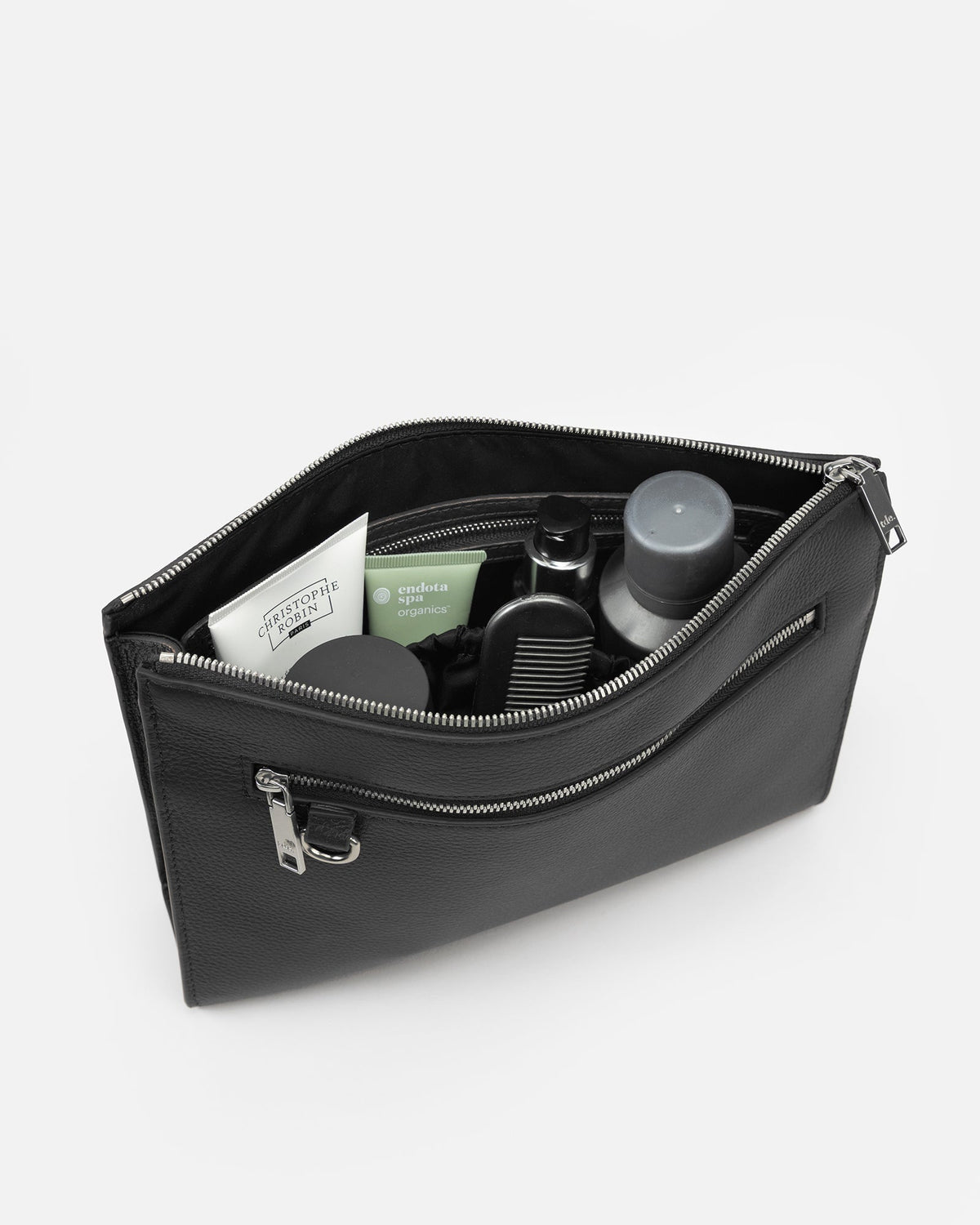 The Daily Edited Jude Travel Pouch Large (Black)