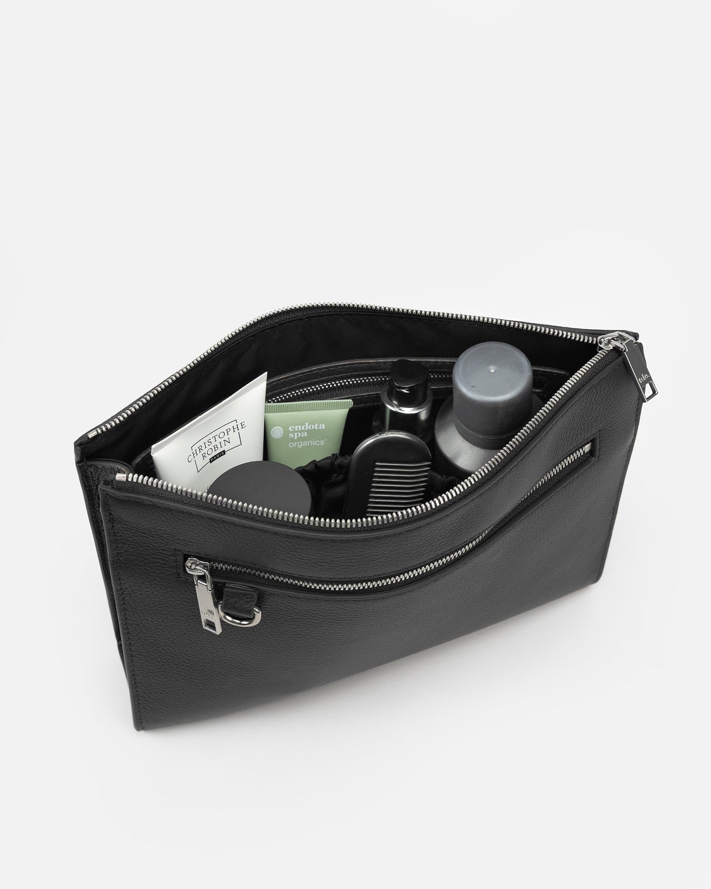 The Daily Edited Jude Travel Pouch Large (Black)