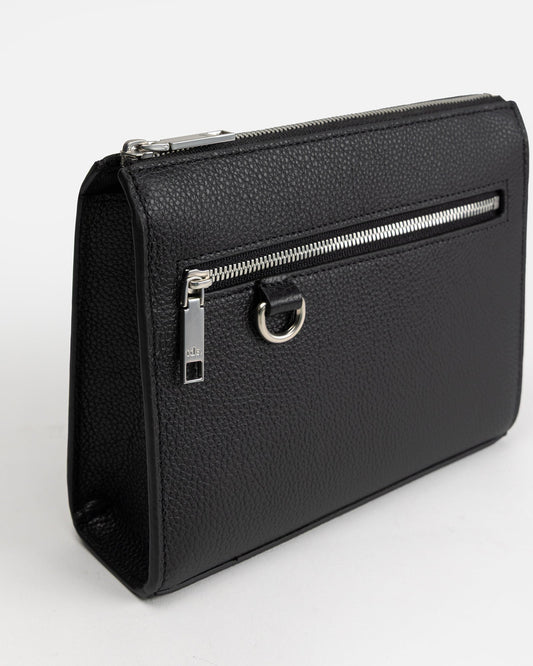 Image of Bags. Productname: The Daily Edited Jude Travel Pouch Small Black in Black colour by brand - The Daily Edited