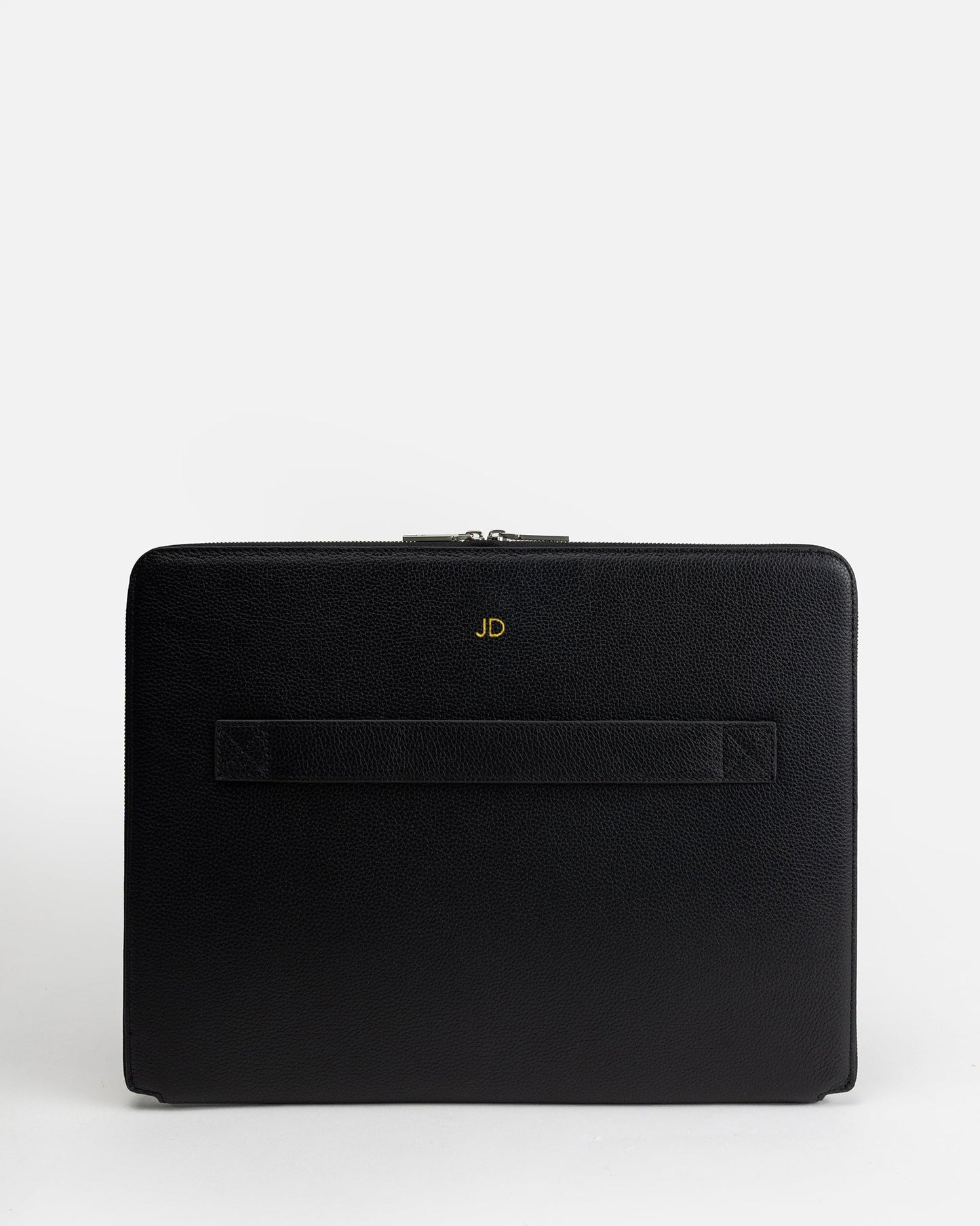 Image of Electronics Accessories. Product name - Jude 14" Laptop Case Black in Black colour by brand - The Daily Edited