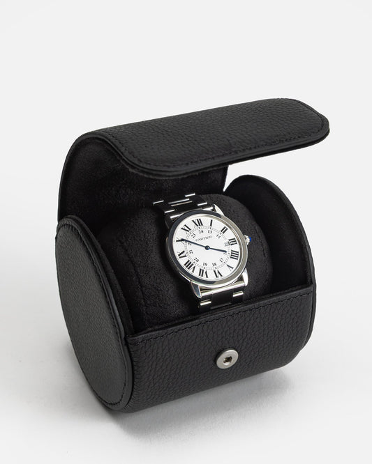 Image of Watches. Productname: The Daily Edited Jude Watch Roll Black in Black colour by brand - The Daily Edited