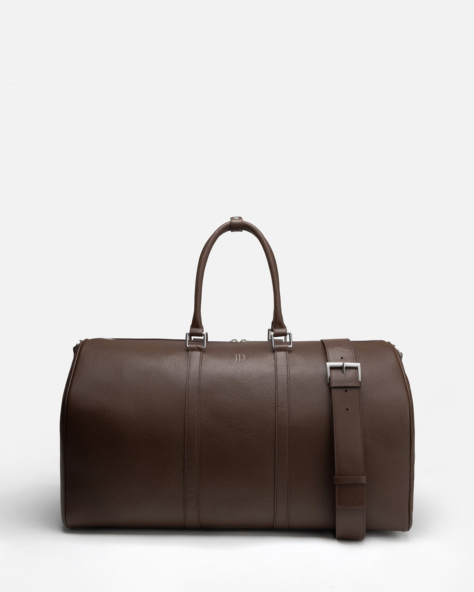 Image of Bags. Productname: Jude Weekend Bag Medium Chestnut in Chestnut colour by brand - The Daily Edited