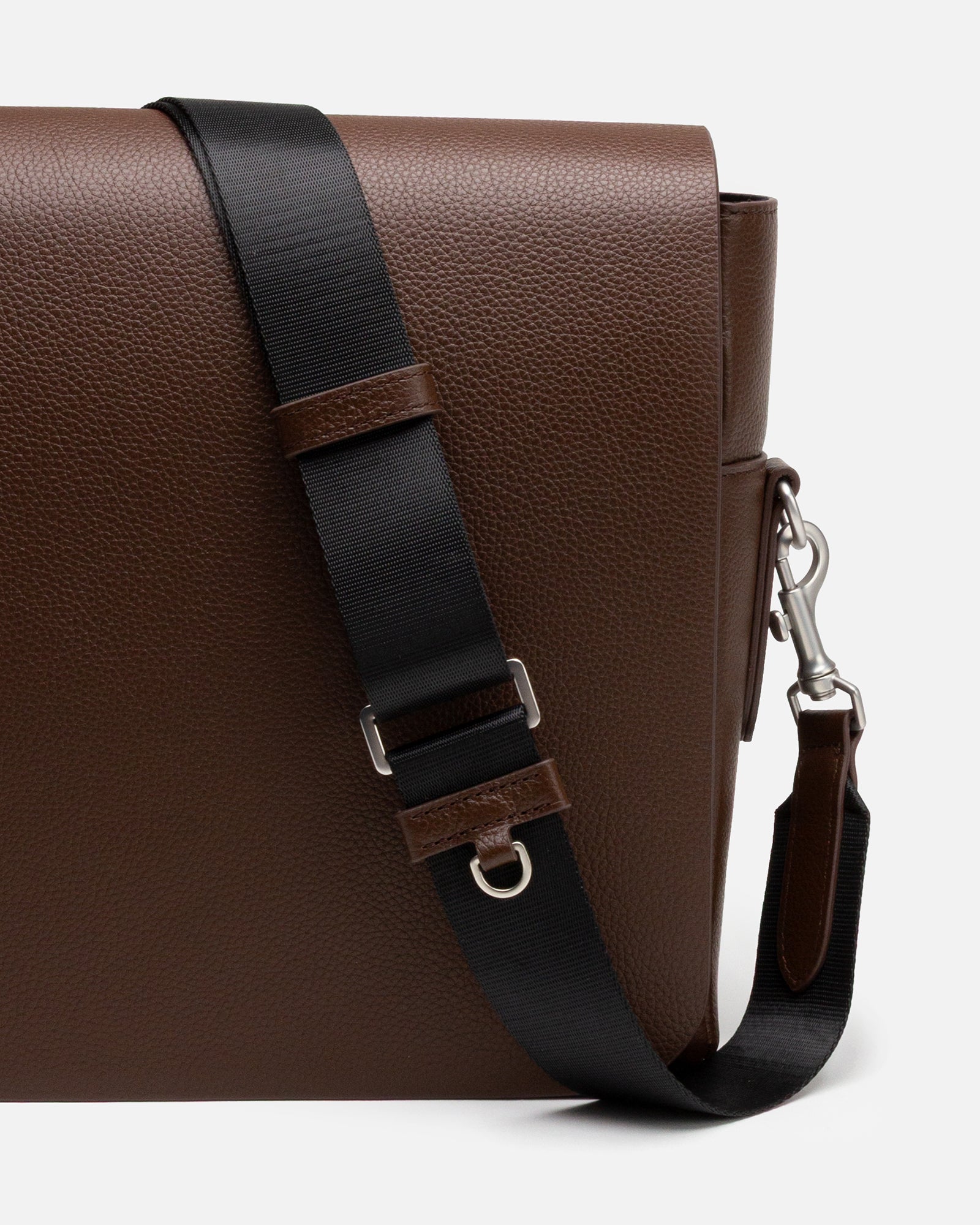 Image of Bags. Productname: The Daily Edited Jude Messenger Bag Chestnut in Chestnut colour by brand - The Daily Edited