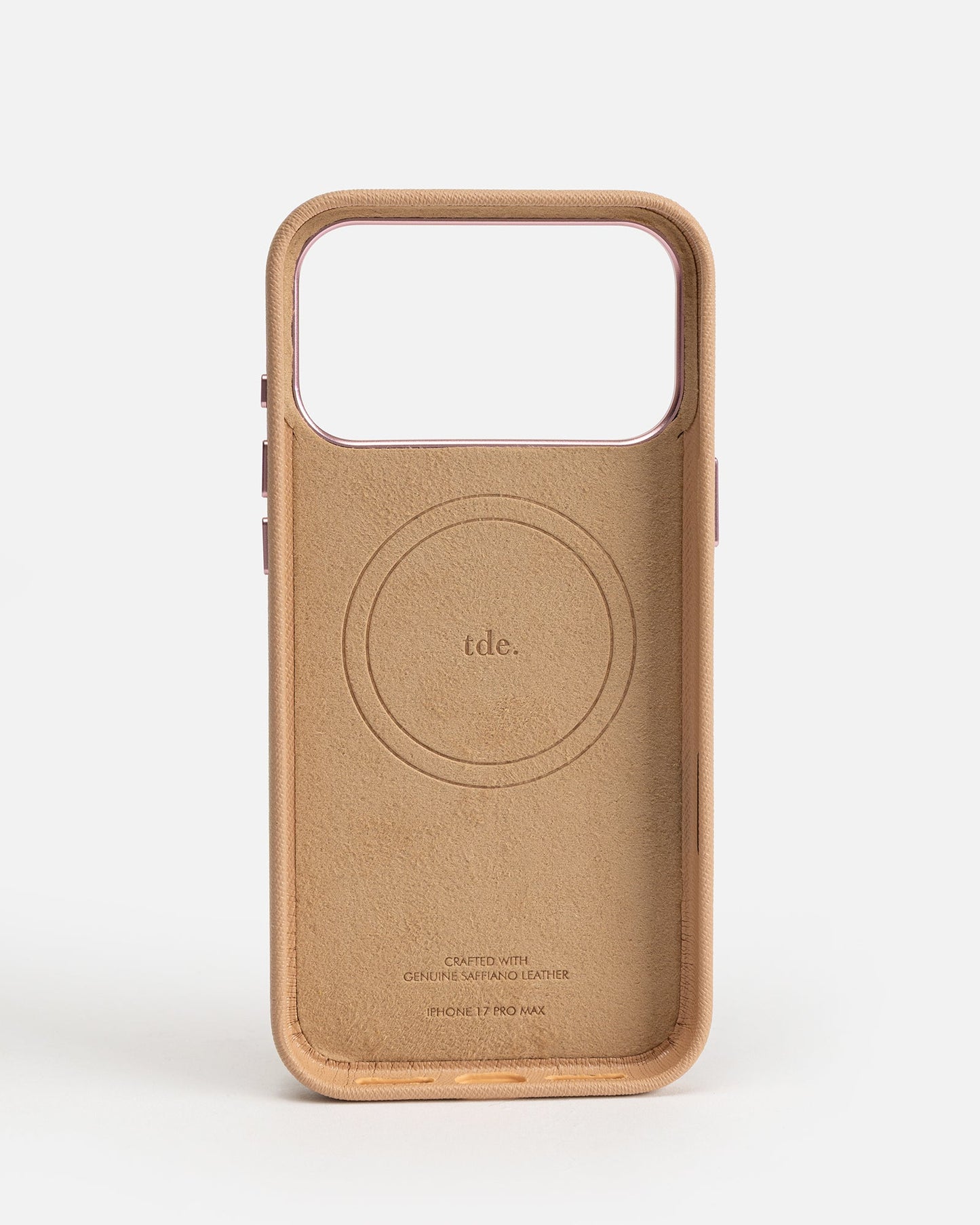 The Daily Edited iPhone 17 Pro Max Case Peach (Blush)