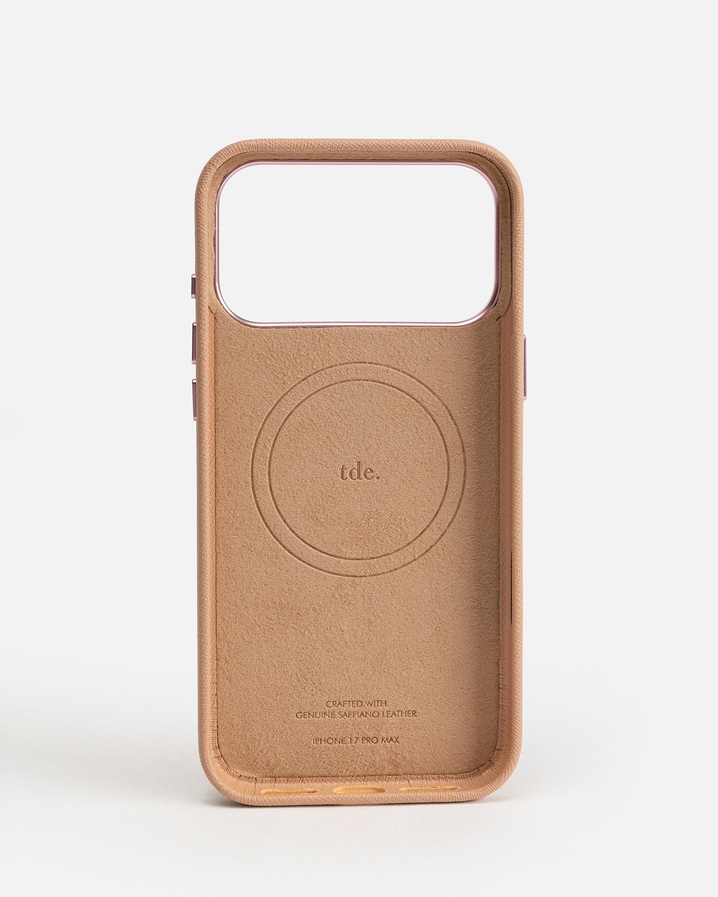 The Daily Edited iPhone 17 Pro Max Case Peach (Blush)