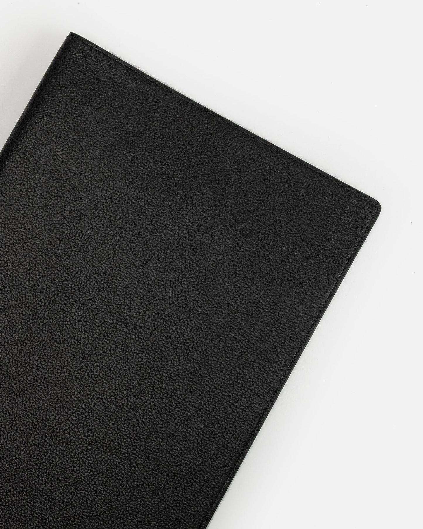 Image of Others. Productname: The Daily Edited Jude A4 Notebook Holder Black in Black colour by brand - The Daily Edited