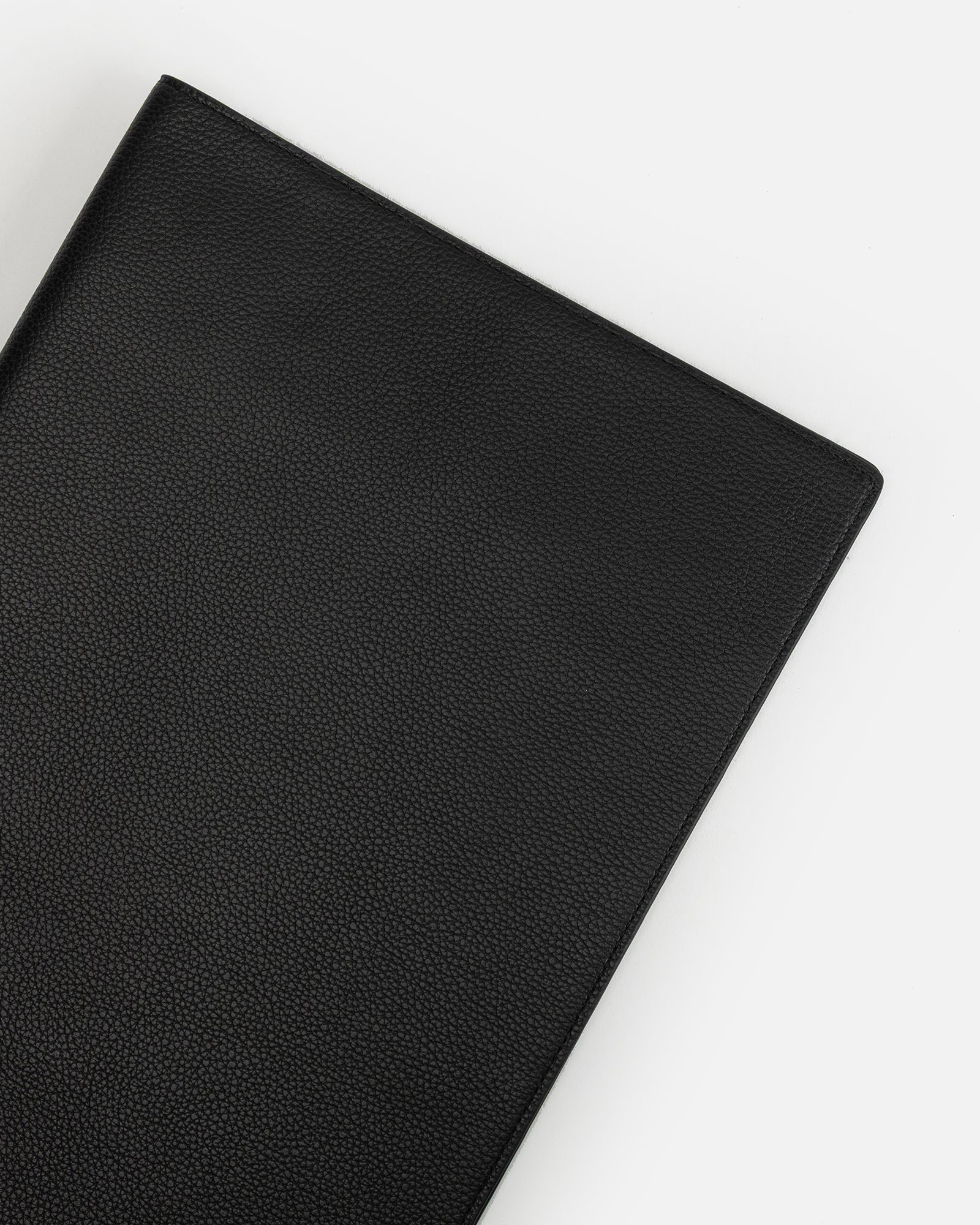 Image of Others. Productname: The Daily Edited Jude A4 Notebook Holder Black in Black colour by brand - The Daily Edited