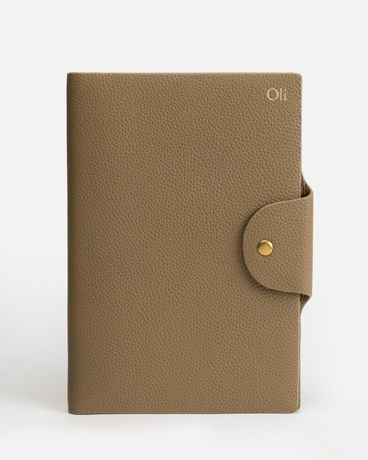 Image of Others. Productname: The Daily Edited Olivia A5 Notebook Holder Sepia in Sepia colour by brand - The Daily Edited