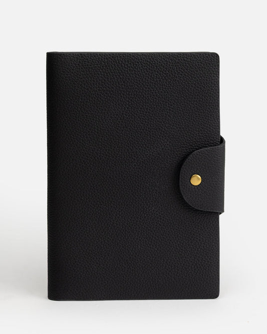 The Daily Edited Olivia A5 Notebook Holder (Black)
