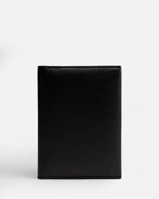GROUP48 Essential Passport Sleeve Recycled Saffiano (Black)