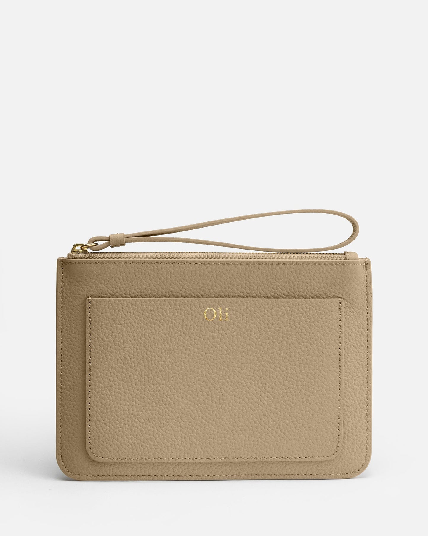 Image of Bags. Product name - Olivia Pouch Sepia in Sepia colour by brand - GROUP48